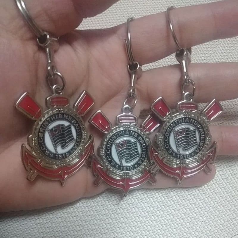 Chaveiro de Metal Corinthians Time