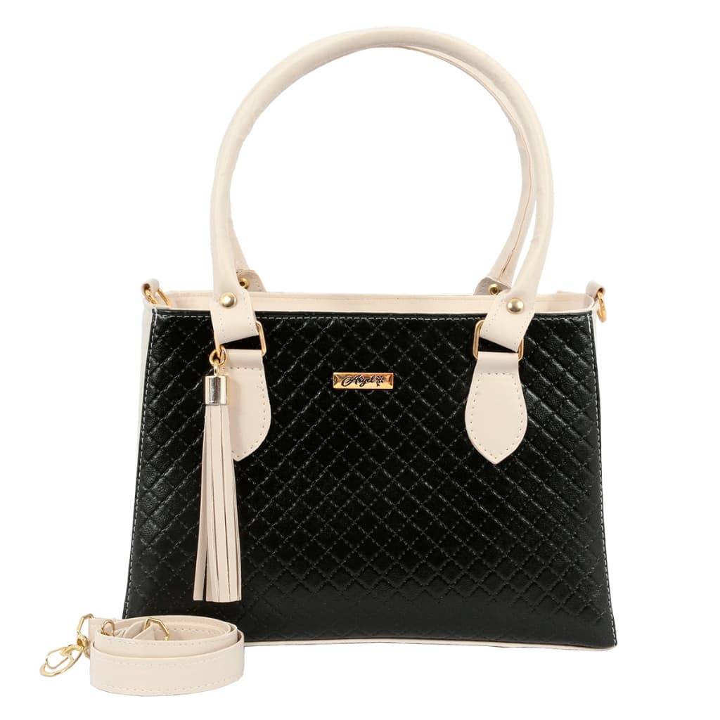 Bolsa Feminina de Mão Bicolor