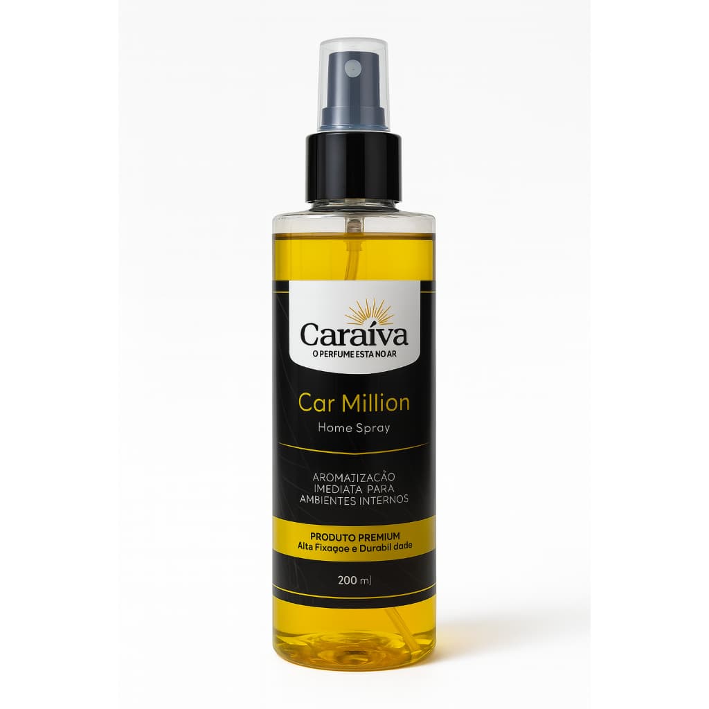 Aromatizante Cheirinho Spray Premium Casa Carro Escritorio Car Million 200ml