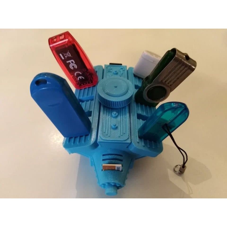 Suporte Pendrive  Cartão SD Motor V8