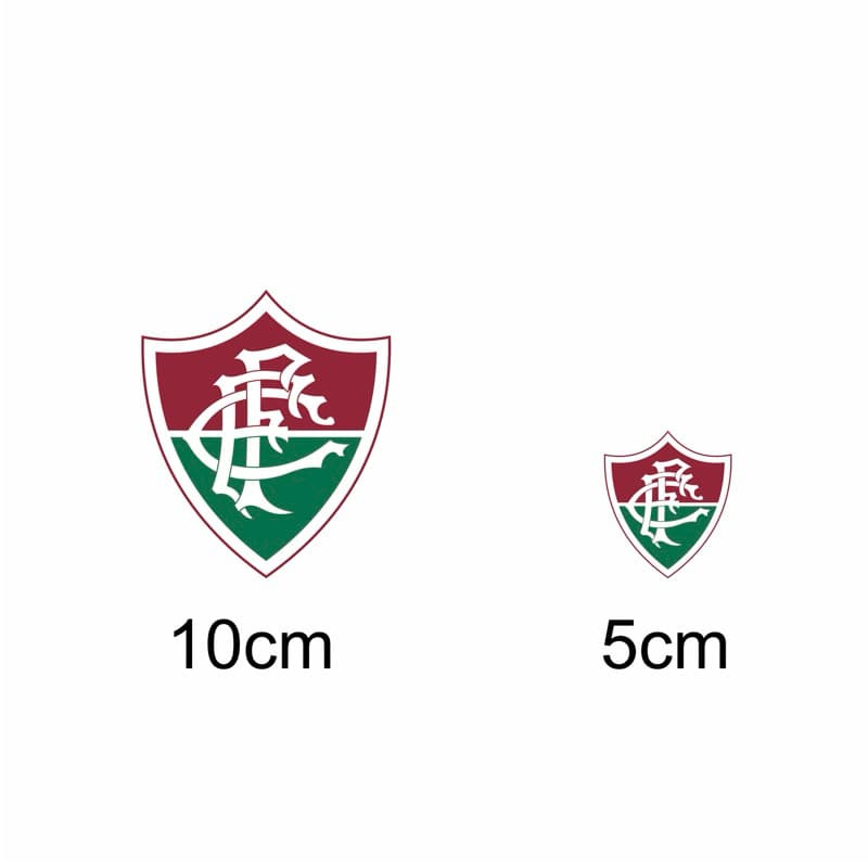 Escudo logo do Fluminense em termocolante para personalizar camisas