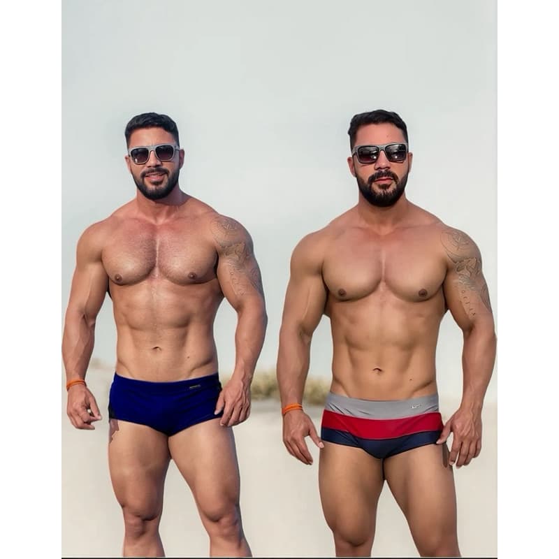 Sunga Praia Listrada Masculina Adulto Lançamento Hoggi Wear