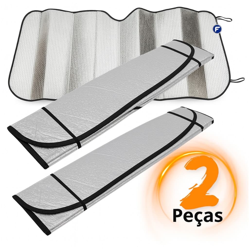 Quebra Sol Protetor Solar Para Parabrisa Rigido Universal Painel De Carro Corta Tapa