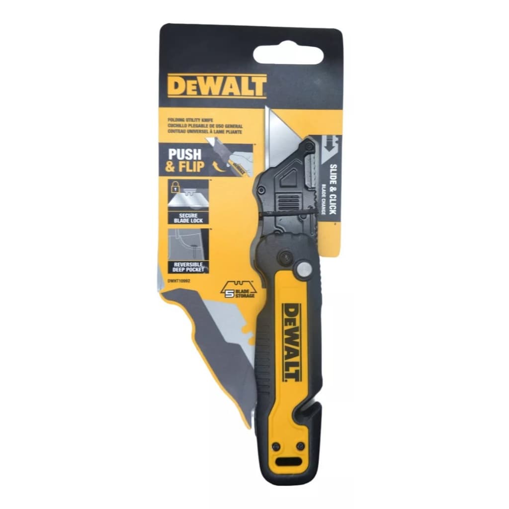 ESTILETE DOBRAVEL PUSH&F LIP C/ ARMAZE DEWALT