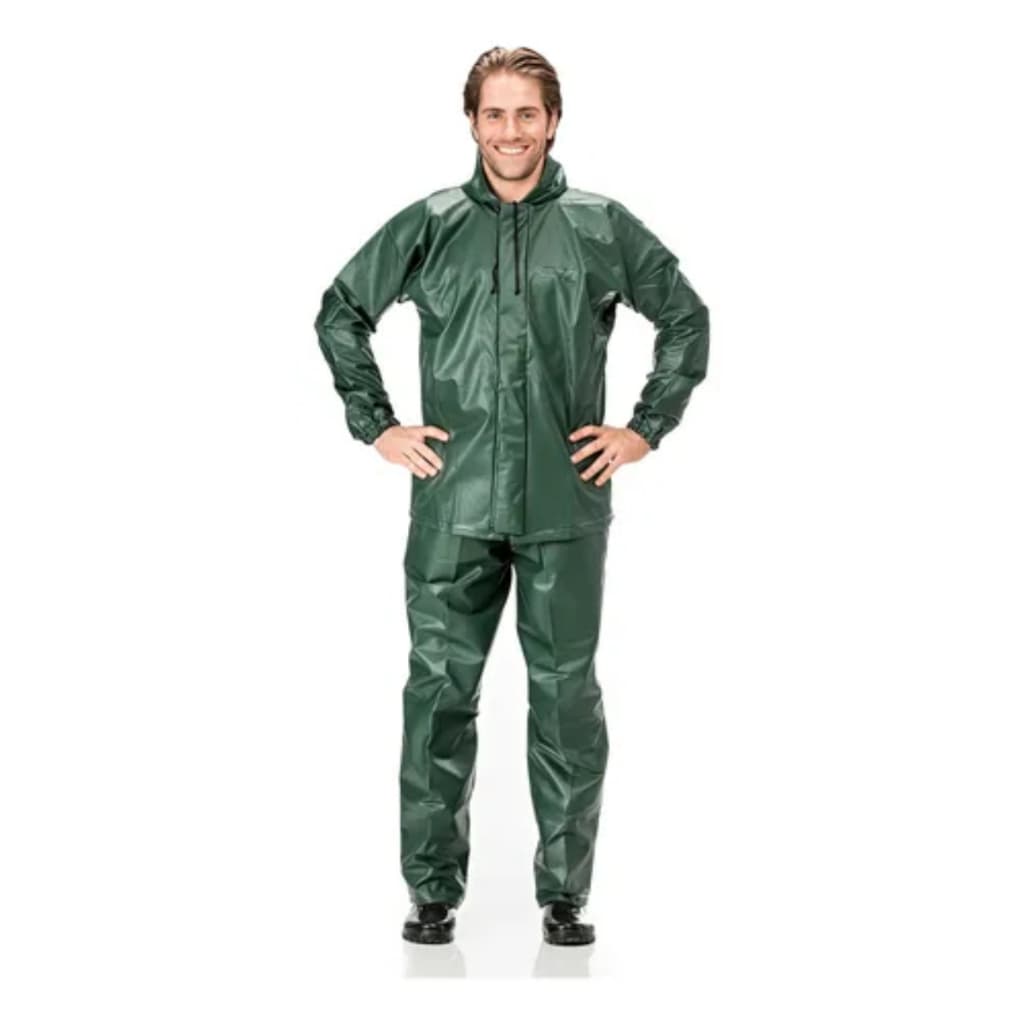 Conjunto Pvc Pescador Com Capuz Pantaneiro