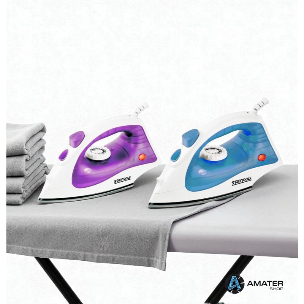 Ferro de Passar A Vapor Premium Com Spray 127V Roxo / 220V Azul