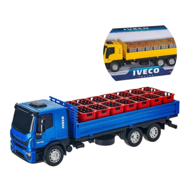 Caminhão Infantil Iveco Tector Delivery - Usual Brinquedos