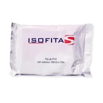 FITA PVC BRANCA P/ISOLAMENTO 100MMX10MT
