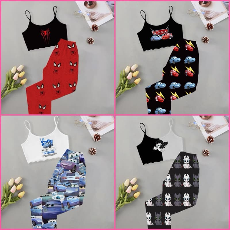 pijama calca feminina series bts doramas carros terror dormir roupa feminina
