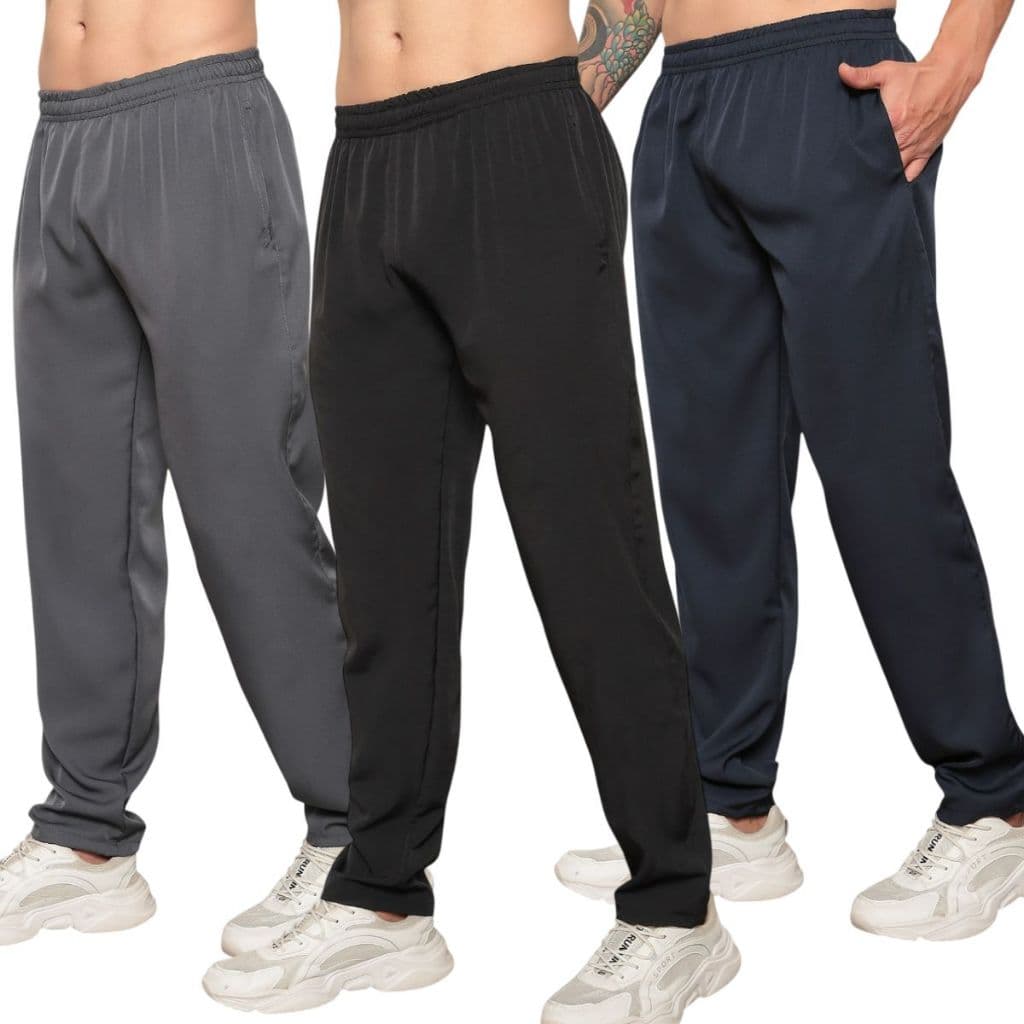 Combo 3 Calças Tactel Masculina 2 Bolsos Pronta Entrega