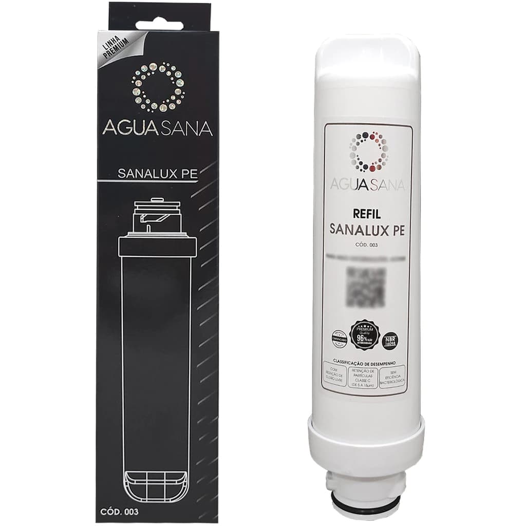 Refil Vela Filtro PE10B, PE10X Compatível Electrolux Linha Pe Pe10 Pappca20 Purificador vela PROMOÇÃ