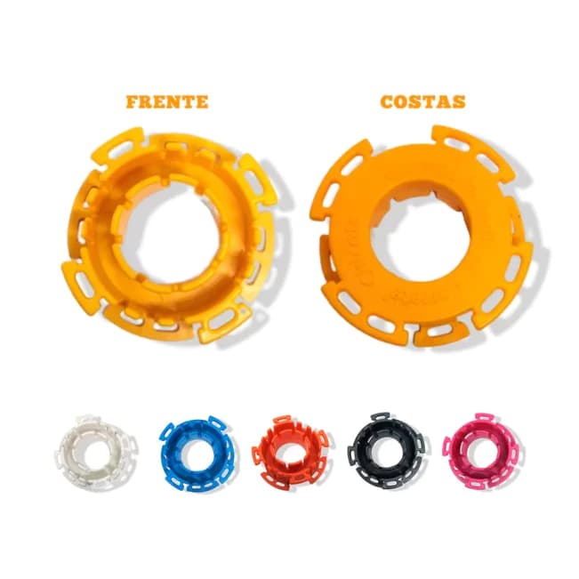 KIT C/5 CARRETETÉIS PARA CHICOTE DE PESCA - CHUMBADA OFICIAL