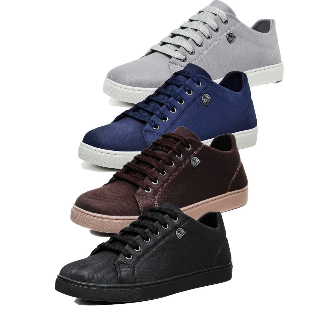 Kit com 4 Pares de Sapatênis Masculino Polo Fran – Estilo, Conforto e Versatilidade