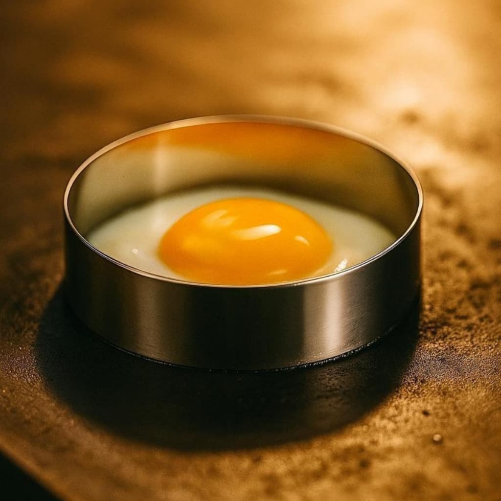 Modelador Forma Para Fritar Ovo Moldar Hamburguer Tapioca Panqueca Em Aço Inox