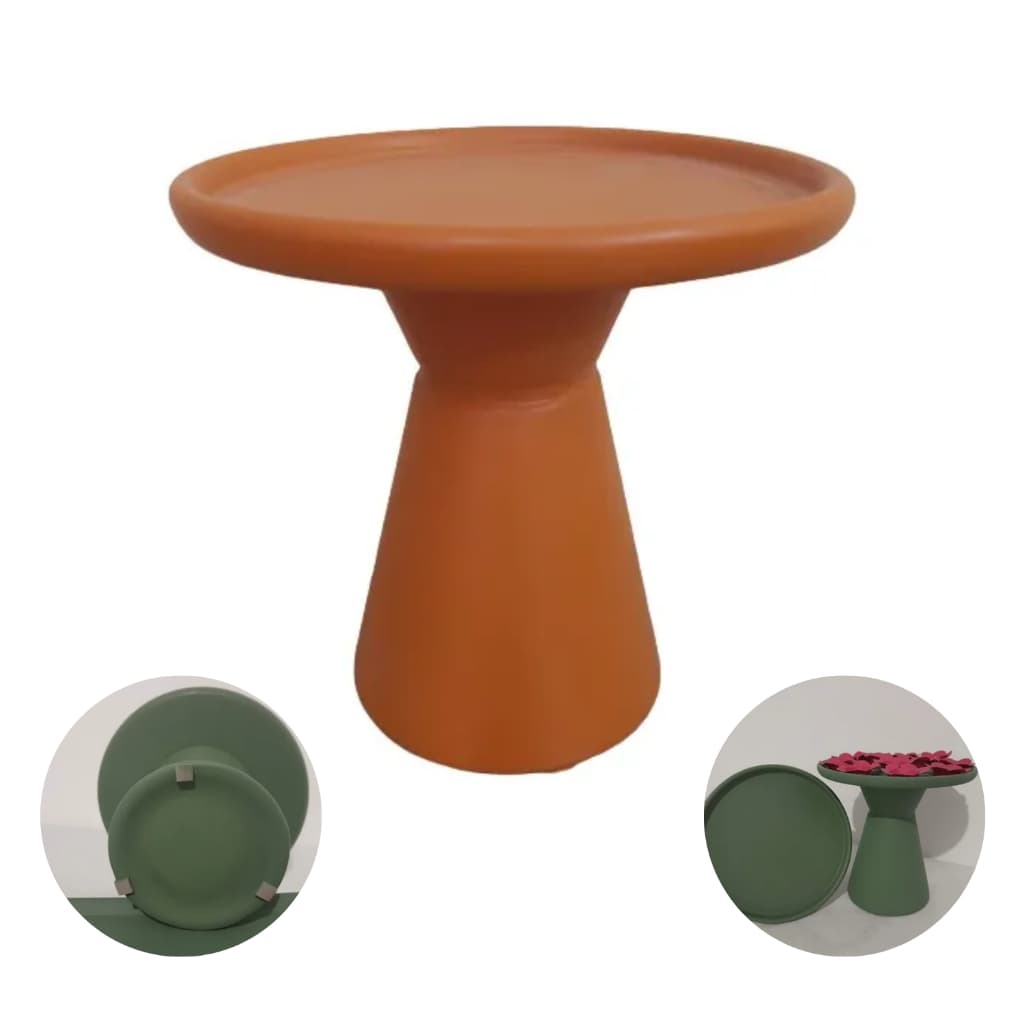 Bandeja porta doce Cone doceira cerâmica prato média suporte louça Decoração de festa