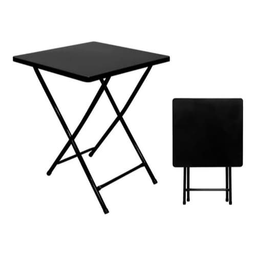 Mesa Dobrável Bar Restaurante Sala Cozinha Aço Ferro Metal Antiferrugem