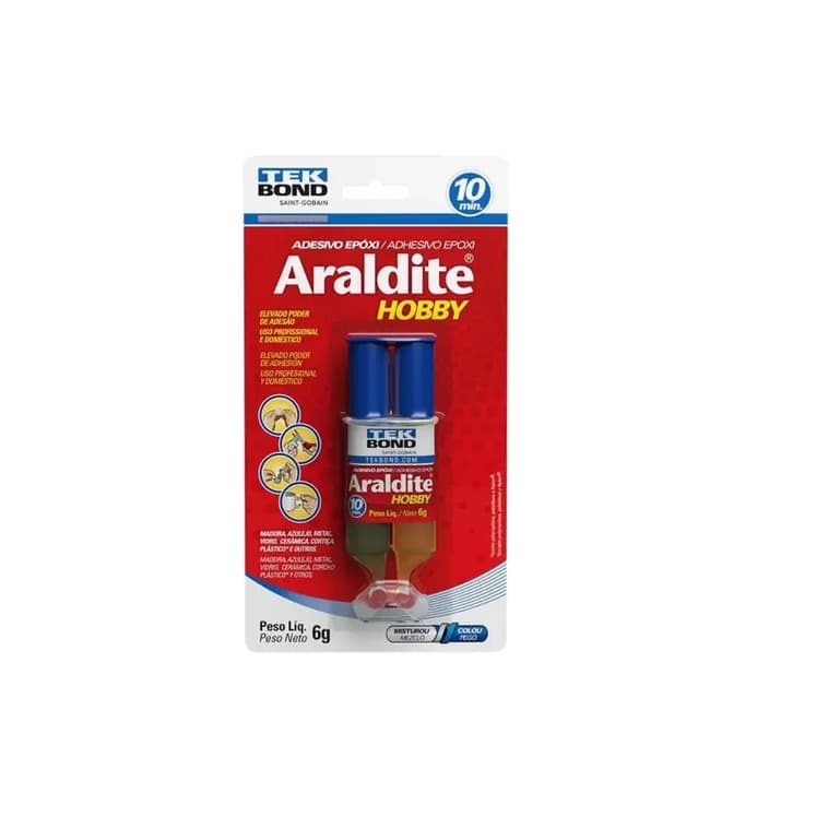 Adesivo Araldite Hobby Epoxi Liquido (seringa) 6gr