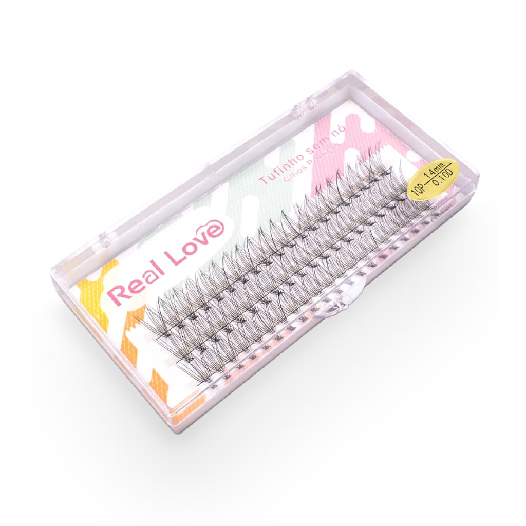 Cílios Tufinhos Sem Nó 30P  - Real Love