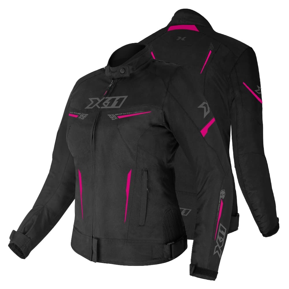 Jaqueta X11 Guard 3 Com Proteção Feminina Motociclista Motoqueiro