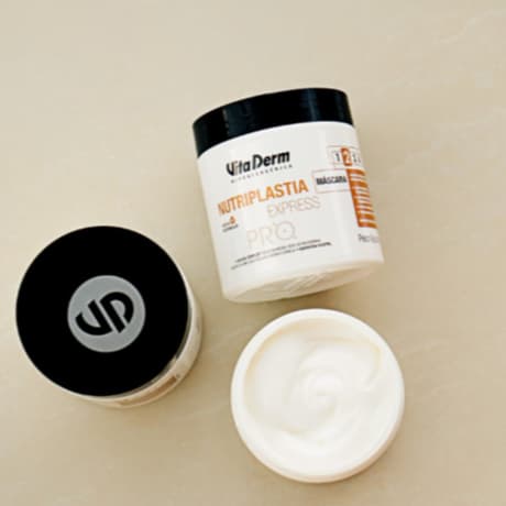 Máscara Capilar Nutriplastia Vita derm 500g • Hidratação Intensa•Nutrição e Brilho• Uso Profissional