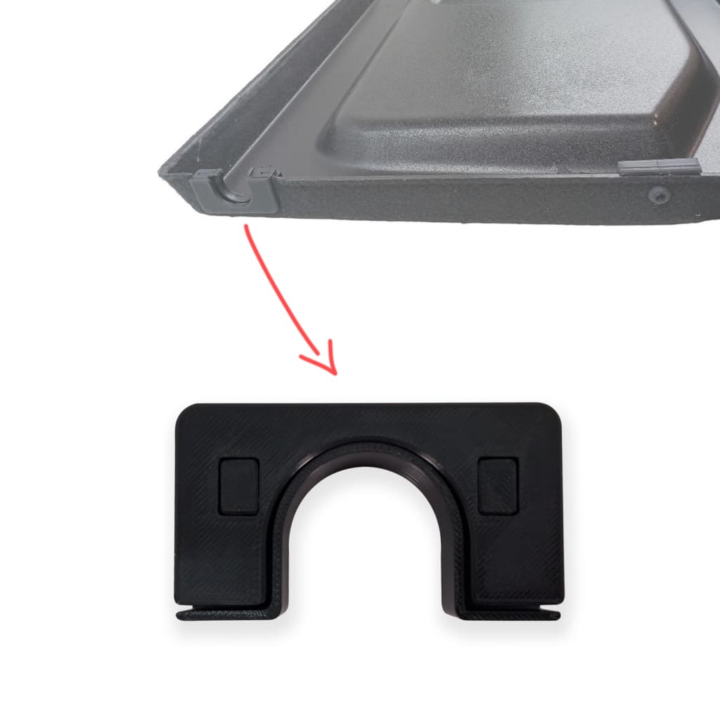 Reparo Encaixe Suporte Pino Suporte Tampão Som Porta Mala Bagagito Hb20 Hatch 2012/2019