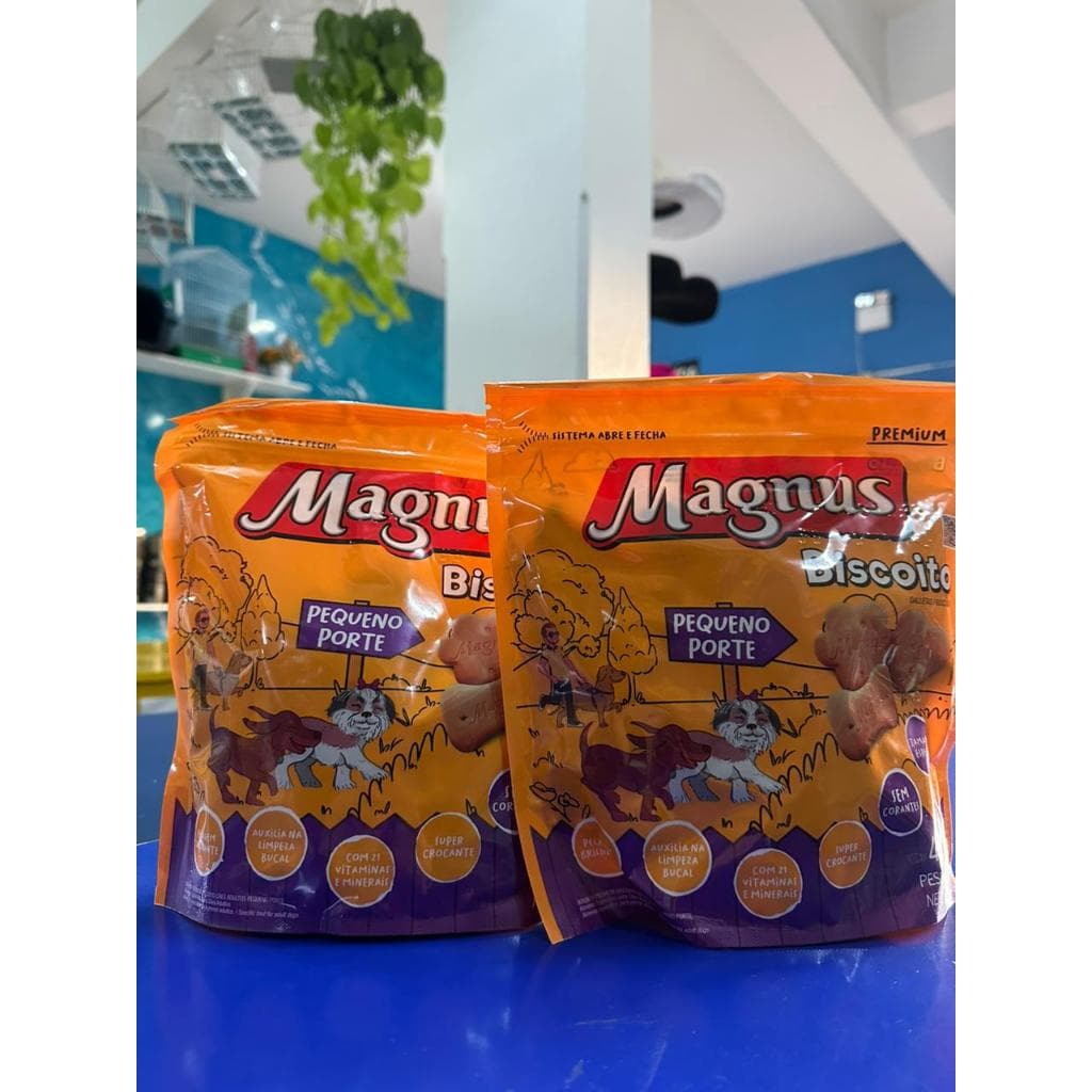 KIT 2 MAGNUS BISCOITOS 400G CADA