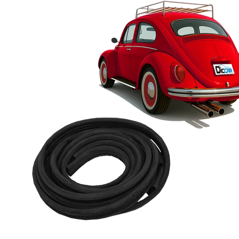 Jogo Borracha Guarnicao Vedação Chassis Assoalho Fusca