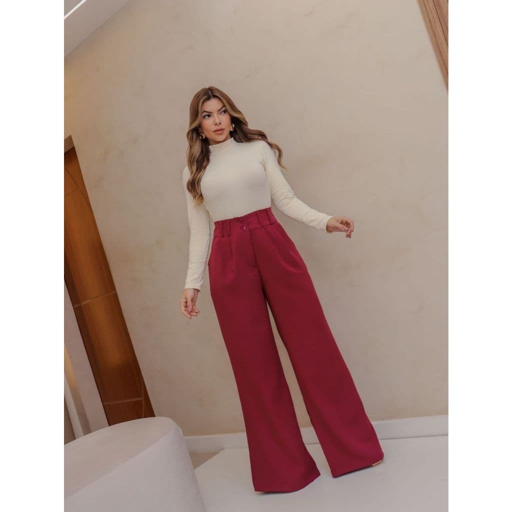 SM  Calça Pantalona Alfaiataria Social Stone Mode - Y-037