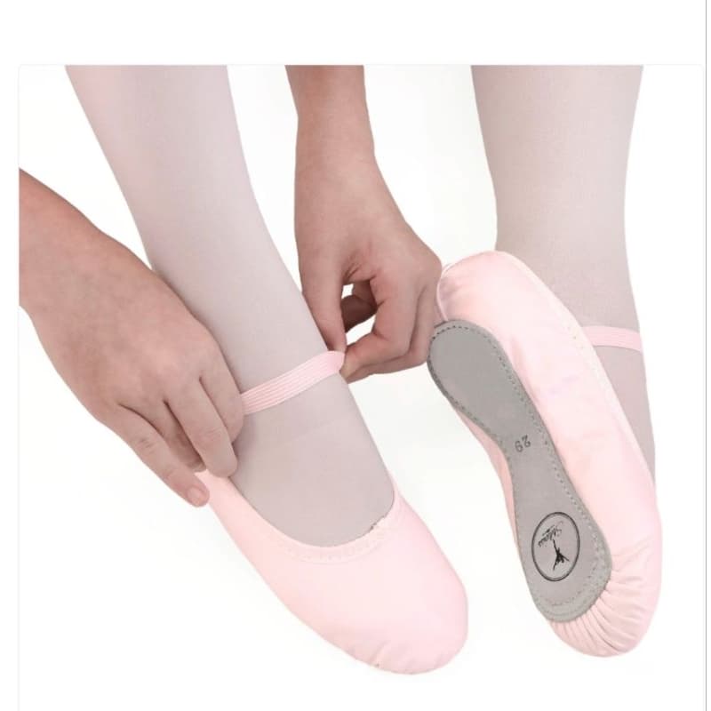 Sapatilha para Ballet na cor Rosa (Marca Stelariss)