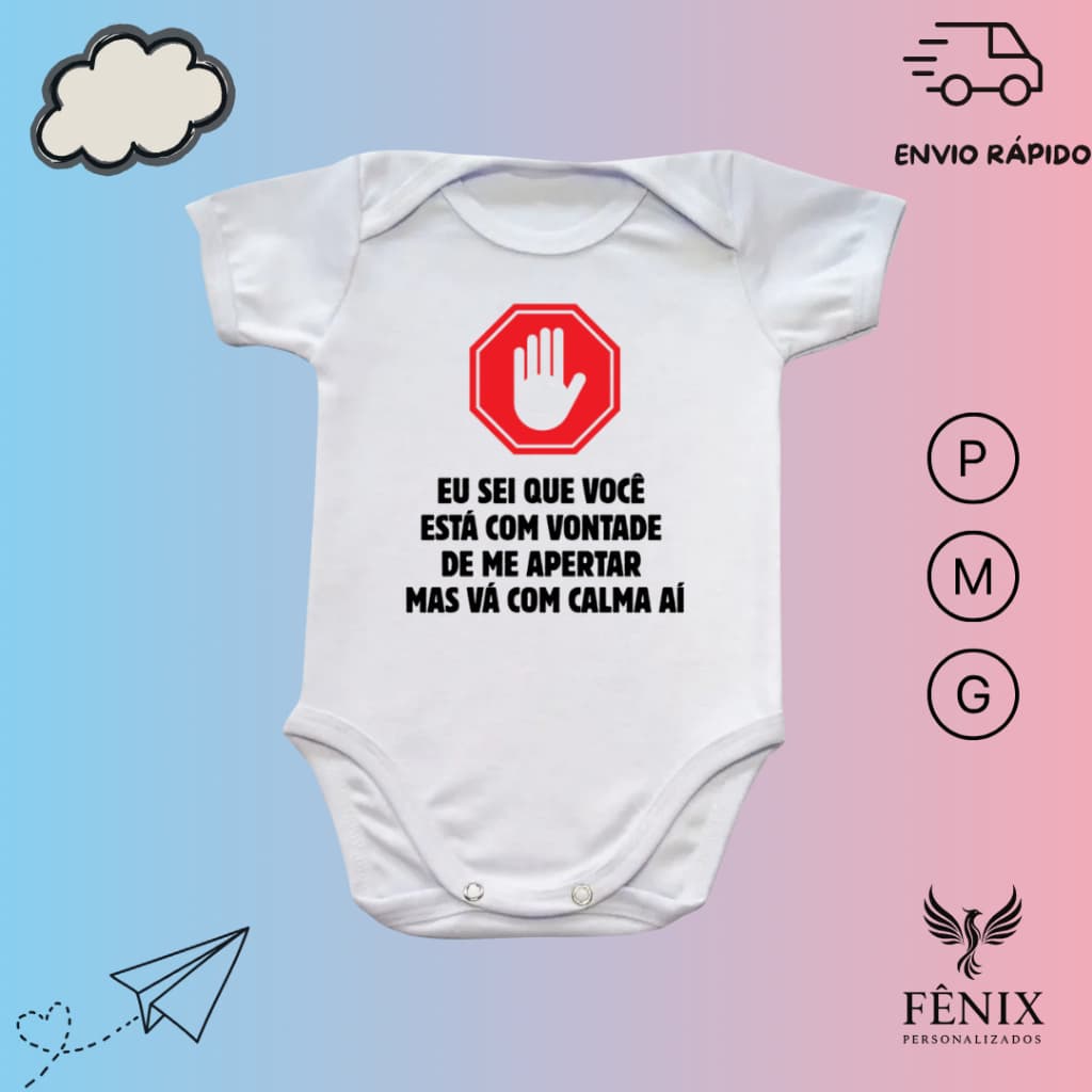 Body De Bebê Personalizado Frases Criativo Infantil Branco Engraçado Humor