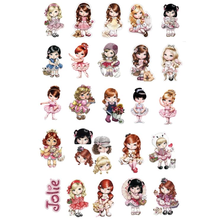 Adesivos Stickers Jolie