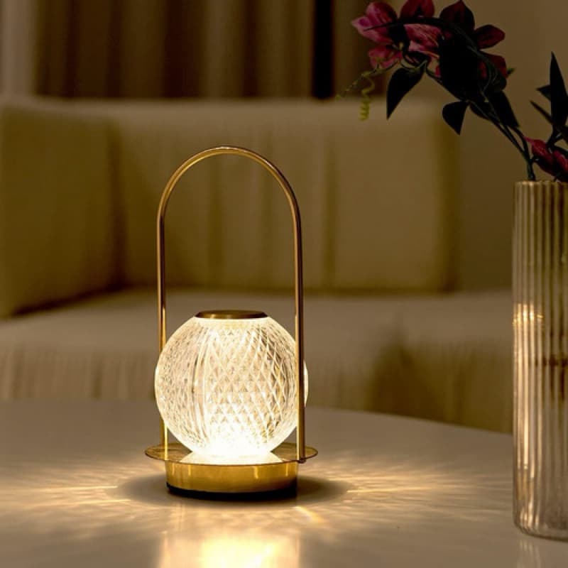 Luminária Abajur Com 3 Cores Led Recarregável Xtrad Sh-043