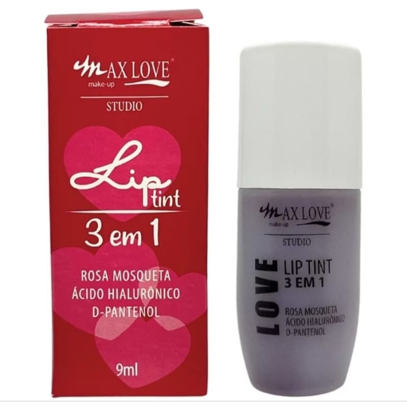 Lip Tint rosa mosqueta 3 em 1-Max Love