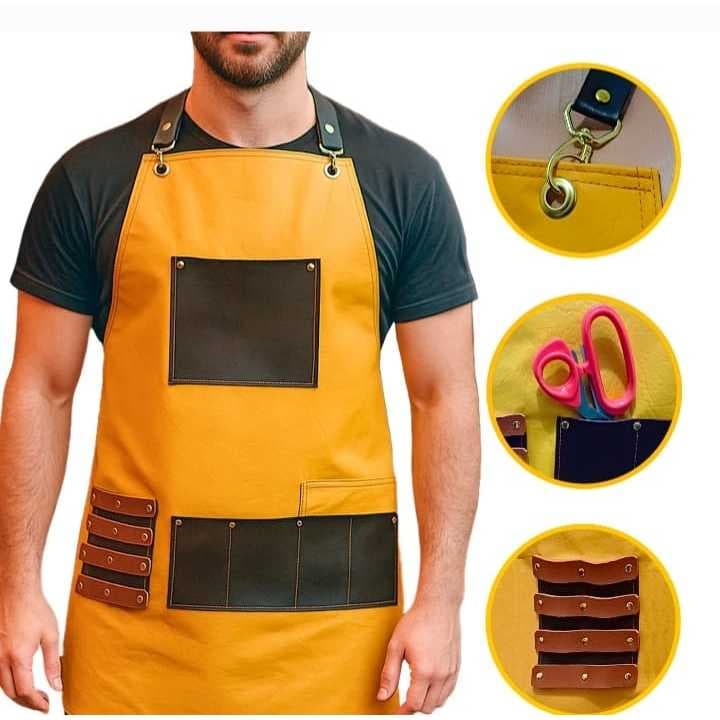 Avental Profissional Barbeiros/Restaurantes Liso