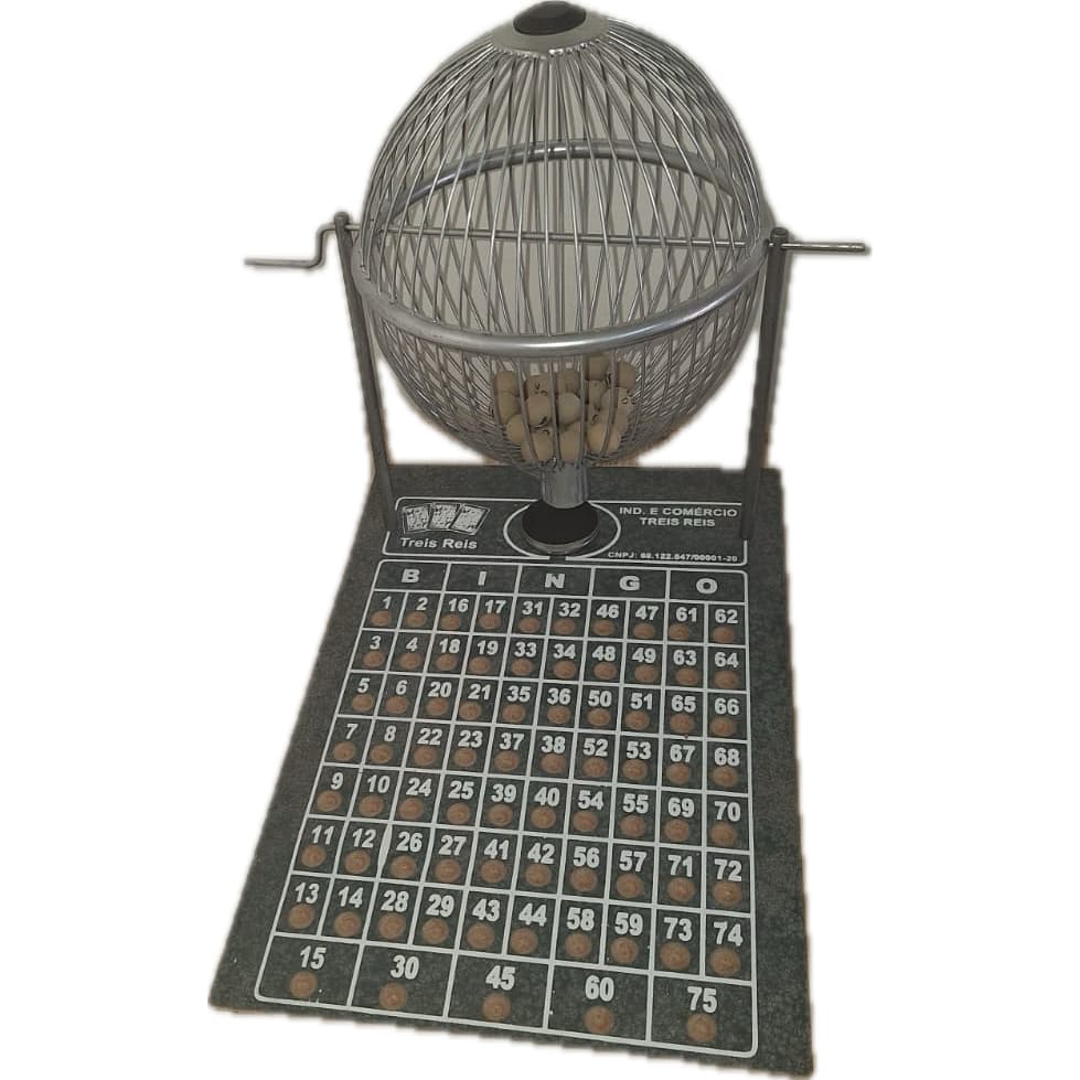 Jogo tabuleiro/Bingo  nº 3 Treis Reis + brinde  300 cartelas