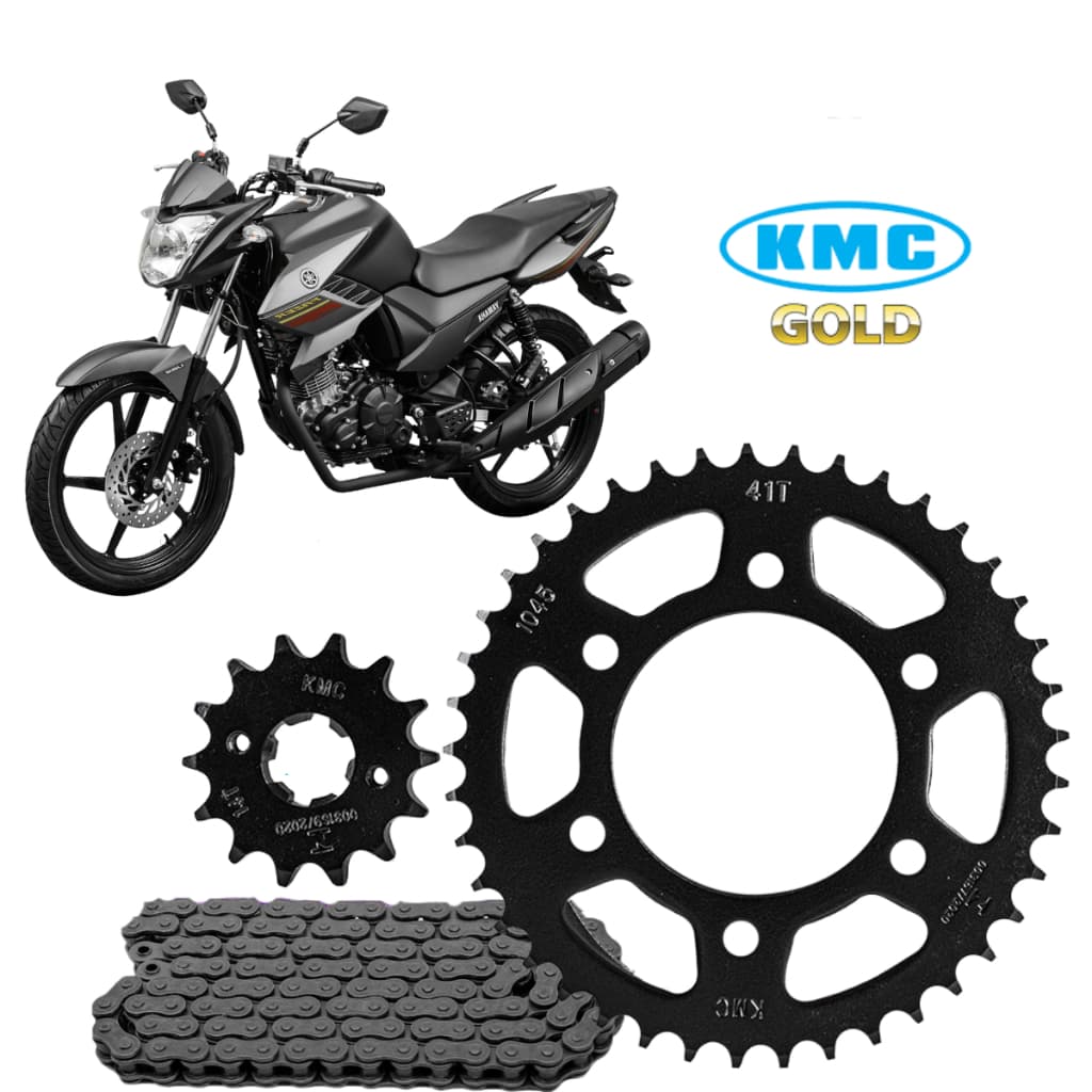 Kit transmissao Factor 150 Fazer 150 2014 2015 2016 2017 2018 2019 2020 2021 2022 2023 2024 2025 Kmc