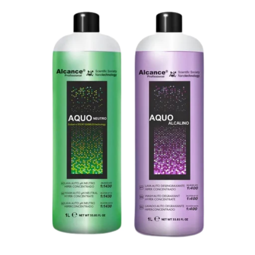 Shampoo Automotivo Aquo Guard Neutro +Alcalino Concentrado 1L Alcance