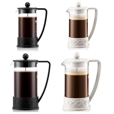 BODUM BRAZIL Prensa Francesa para Café com Filtro de Aço Inoxidável 350ml/1000ml Japan