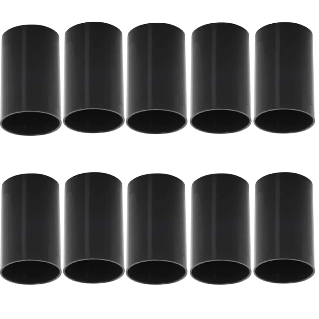 10 Tampas Cilíndrica branca brilhante Para Perfumaria recrave15mm