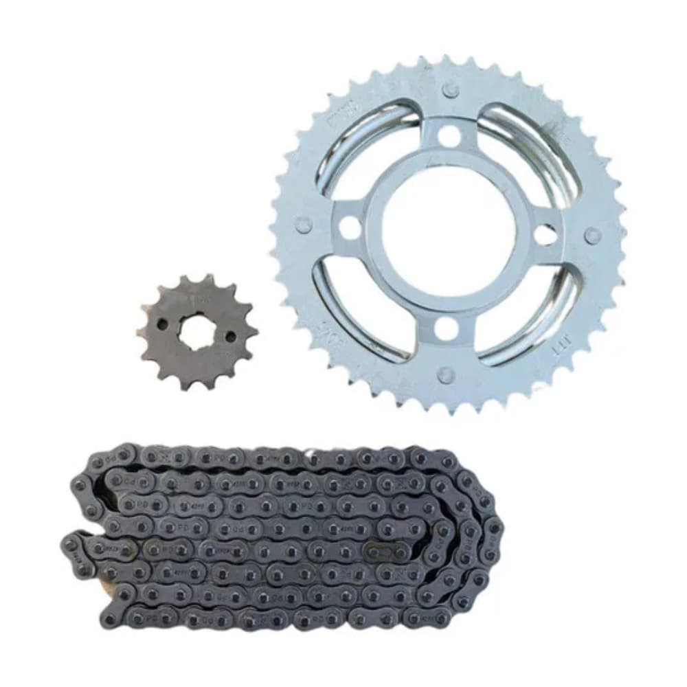 Kit Transmissão Titan 00 14/44/428h 116 Elo Relação Coroa