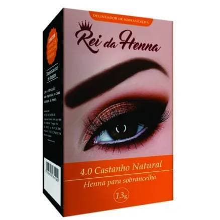 Henna Rei Da Henna Castanho Natural 1,3g