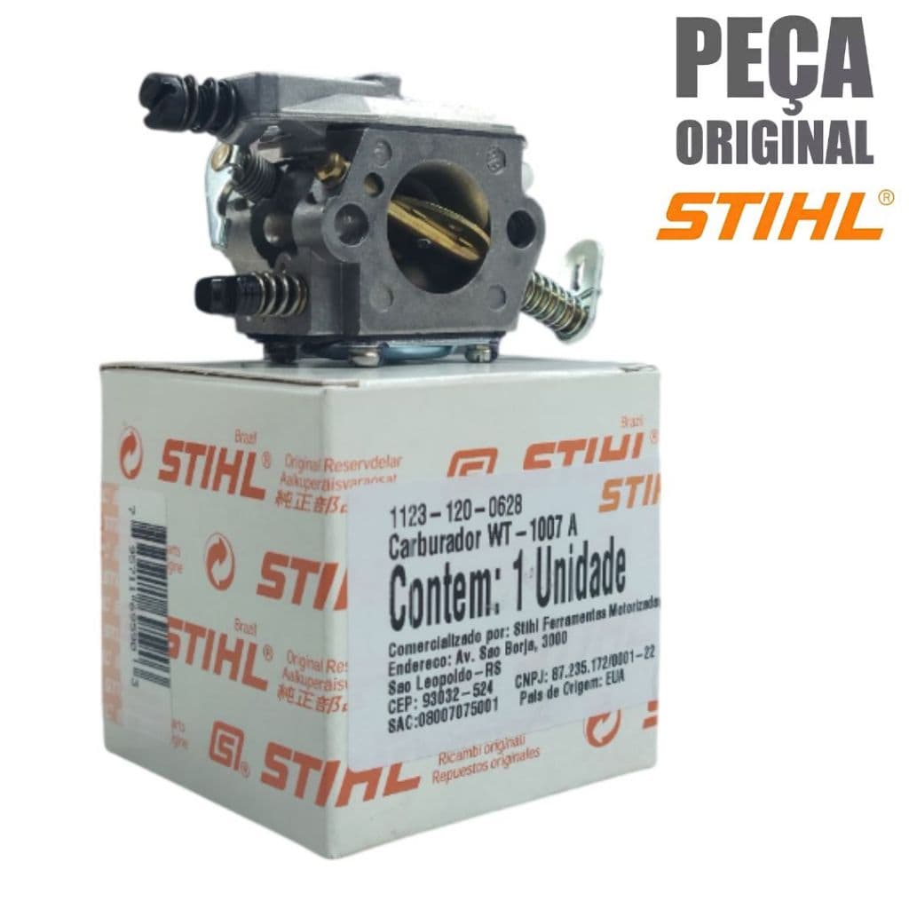 Carburador P/ Motosserras Stihl Original MS 210 MS 230 MS 250 WT-1007 A