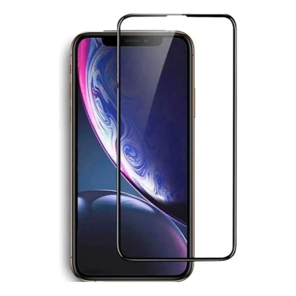 Película Vidro 3d Para iPhone XR 11 12 13 14 15 16 17 Pro Max