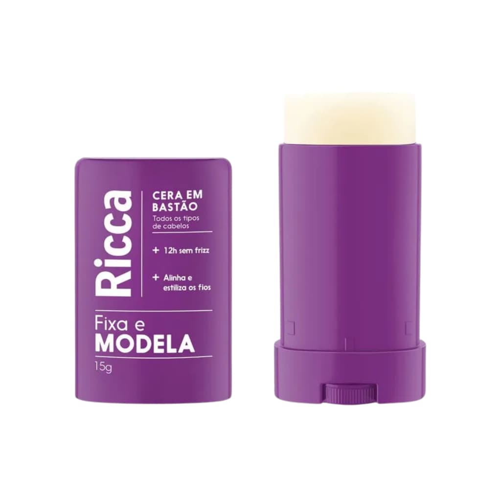 Cera Fixadora Bastão Ricca - 15g
