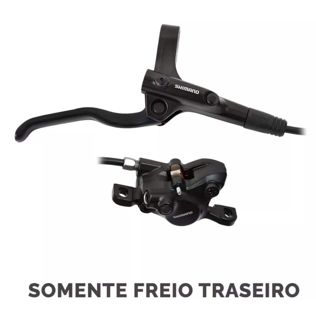 Freio Traseiro Shimano MT200Hidráulico Traseiro Altus Bike MTB Original Shimano Brasil