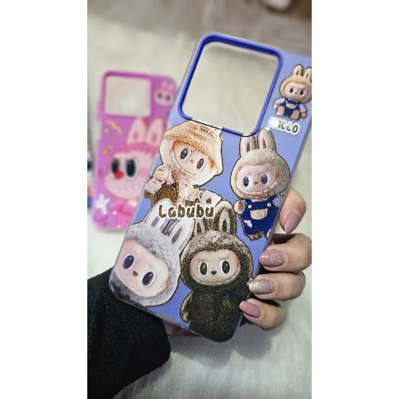Capinha Labubu Realme C67/C61 | Silicone Resistente com Interior Aveludado