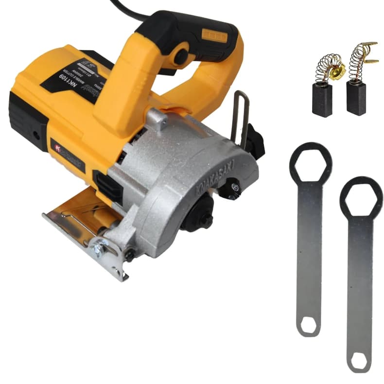 Serra Mármore 2000W Nakasaki 13000RPM Rolamentada Corte Preciso Azulejo Granito