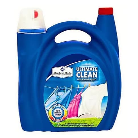 Lava Roupas Lavanderia Members Mark Liquido Importado Premium 5 Litros