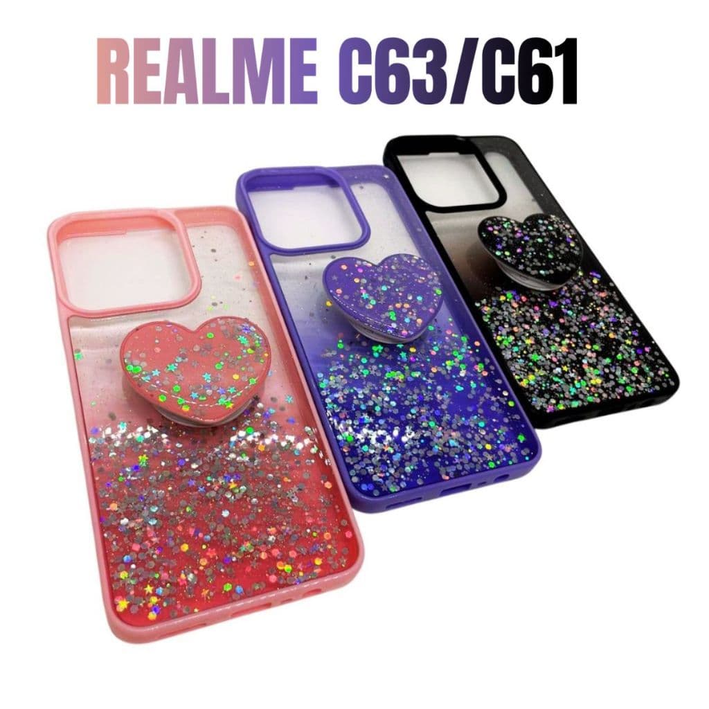 Capa Capinha de celular compatível com Realme C61 e C63 Luxo