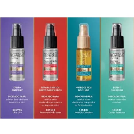 Sérum De Tratamento Finalizador Ultra Advance Techniques 30ml